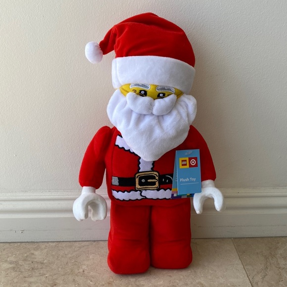 Lego Collection x Target Mini-figure Santa Plush Doll - Picture 1 of 5